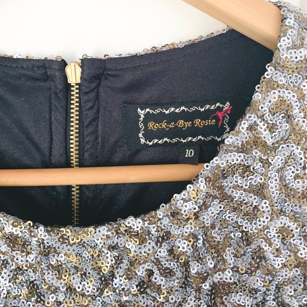 Sequin Racerback Dress - Picture 3 of 6